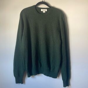 Men’s Cashmere Crew Neck Sweater Large